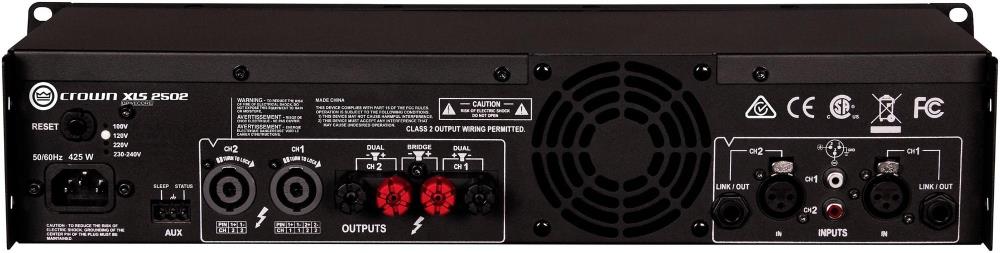 Crown XLS DriveCore 2 2502 Power Amplifier