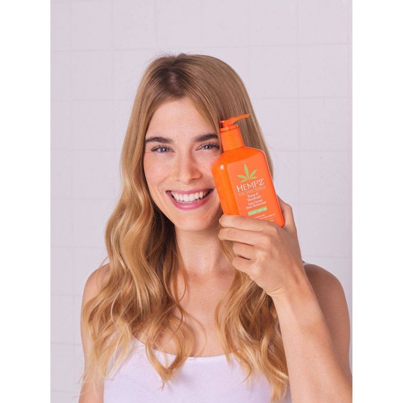 Hempz Yuzu and Starfruit Herbal Body Moisturizer - SPF 30 - 8.5 fl oz