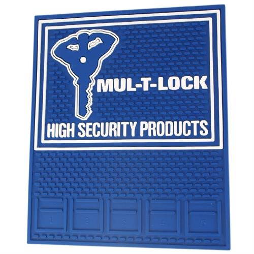 Mul-T-Lock ADV-LT-PINMAT Blue And White 12" x 10" Flexible Pinning Mat