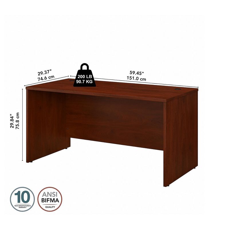 Oren Lacquer Desk White Safavieh - Safavieh