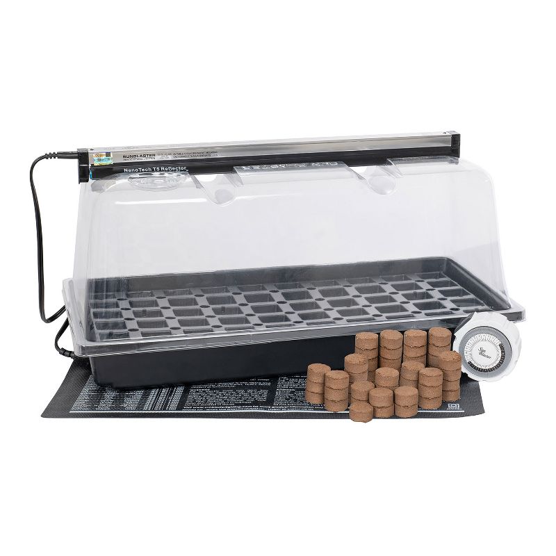 6' x 8' x 7' Nature Greenhouse Forest Green - Palram