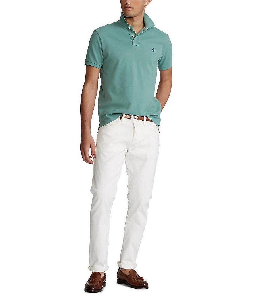 Polo Ralph Lauren Classic-Fit Solid Mesh Polo Shirt
