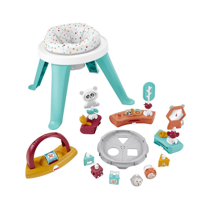 Evenflo Exersaucer Tiny Tropics 2-in-1 Baby Seat + Doorway Jumper