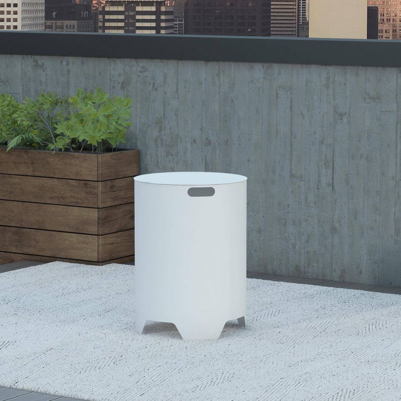 Astra Propane Tank Holder White - CosmoLiving by Cosmopolitan