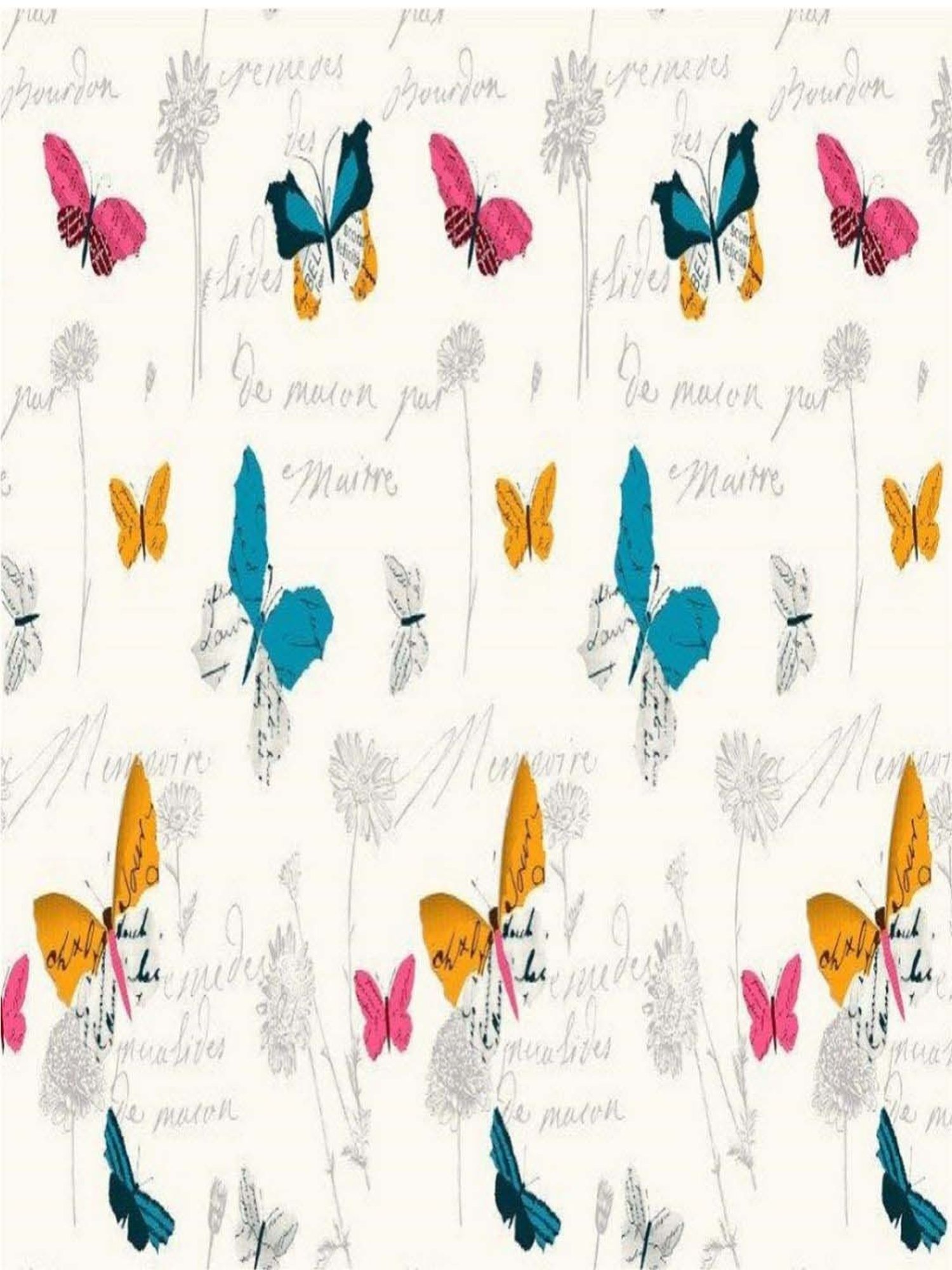 Urban Space Multicolor Cotton 7 Ft. Door Curtain With Stianless Steel Rings - Set of 2