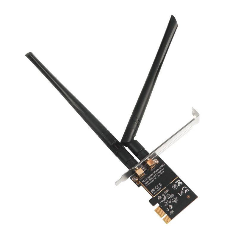 SIIG Wireless 2T2R Dual Band WiFi Ethernet PCIe Card AC1200 LBWR0011S1
