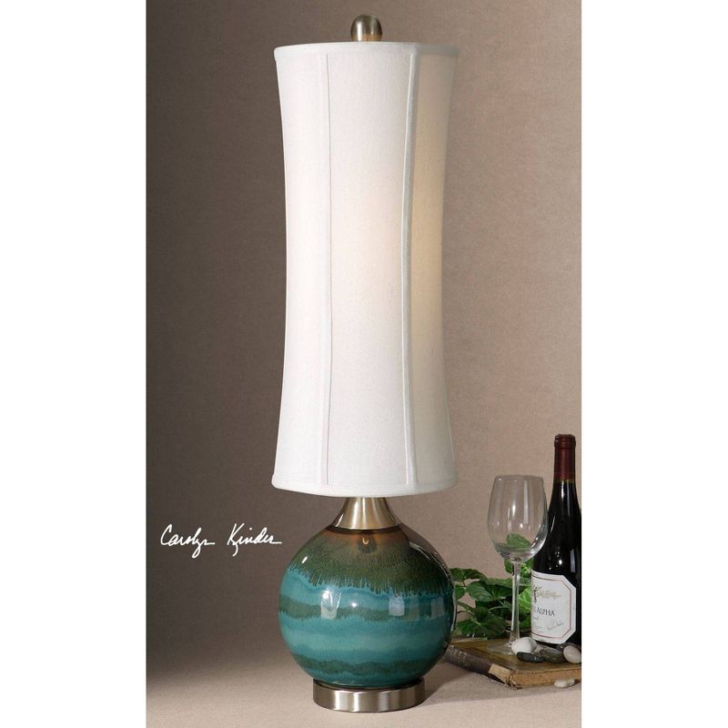 Uttermost Atherton Buffet Lamp  - Ocean Blue