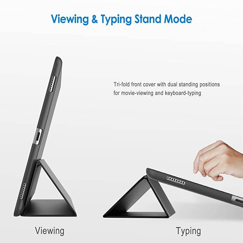 Case for Apple iPad Pro 129 Inch 1st and 2nd Generation 2015 and 2017 Model Auto WakeSleep Dark Grey