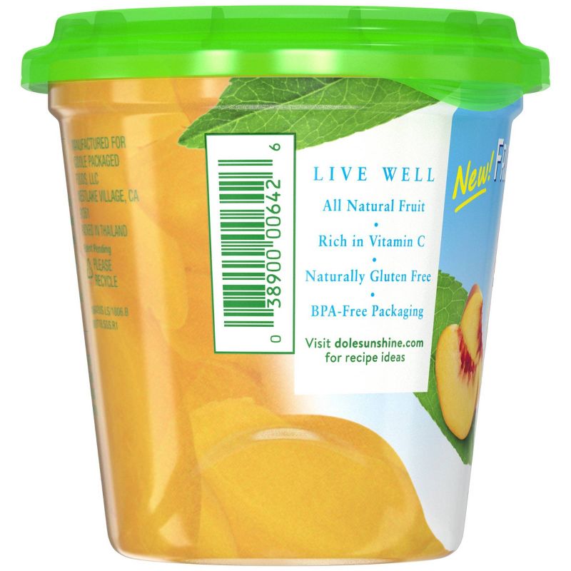 Dole Peach Slices in Fruit Juice - 15oz