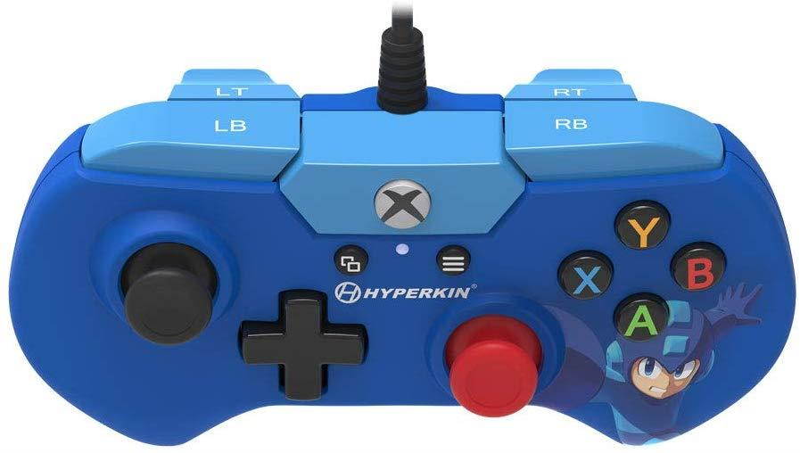 Hyperkin X91 Wired Controller for Xbox One/ Windows 10 PC (Mega Man 11 Limited Edition) - Officially Licensed By Capcom and Xbox