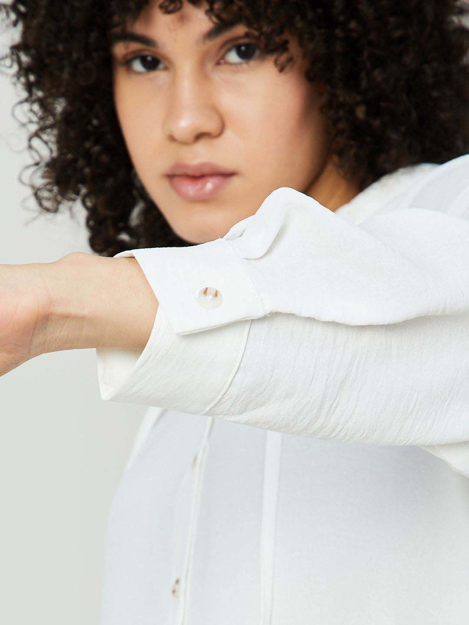 Ginger by Lifestyle White Regular Fit T-Shirt