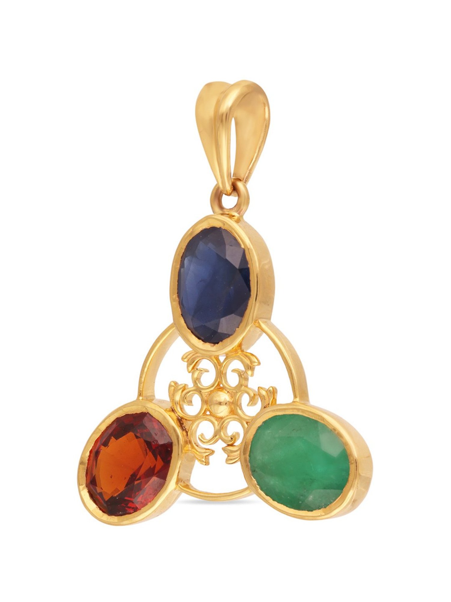 Joyalukkas 22k Love Embrace Gold Pendant