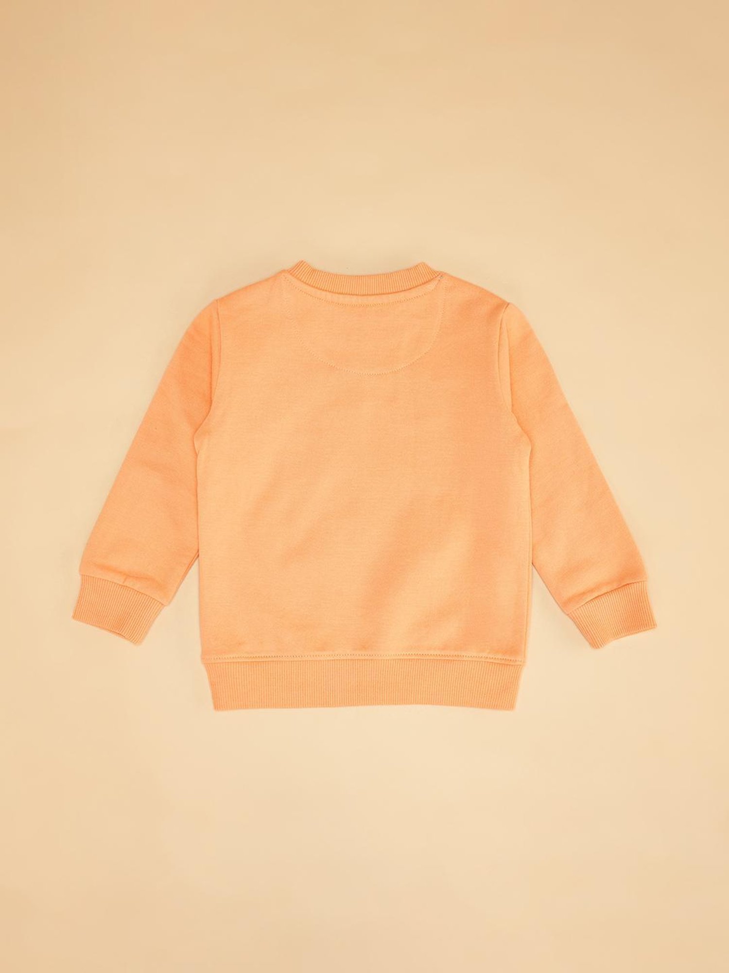 Pantaloons Baby Orange Sweatshirt