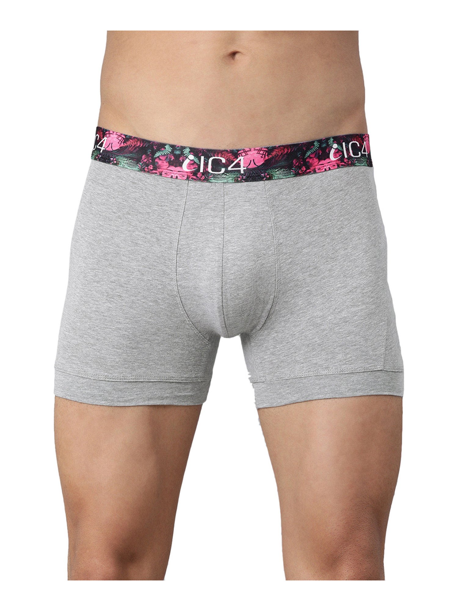 IC4 Grey & Black Trunks - Pack of 2