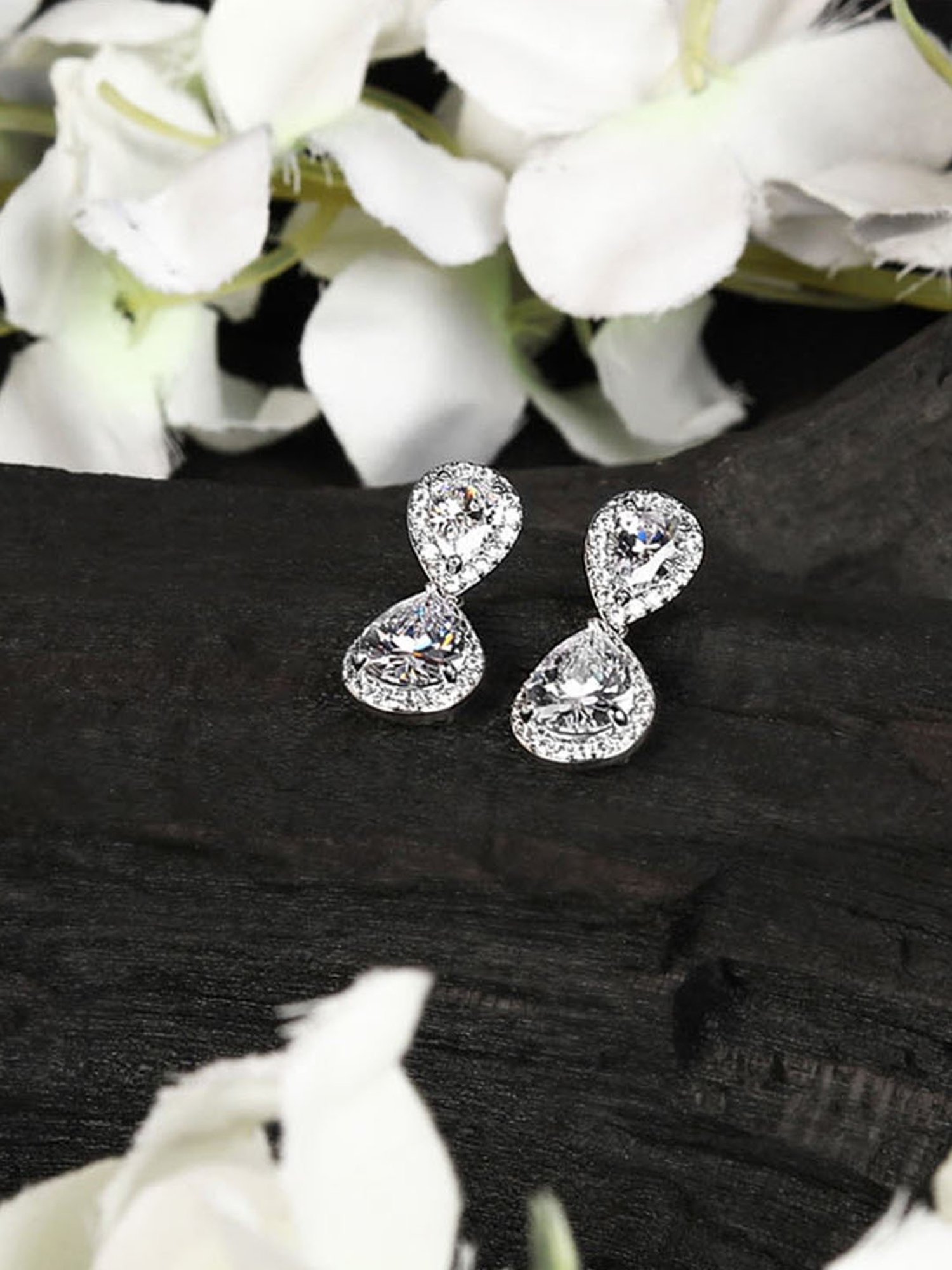 The Real Effect London 800 Silver Earrings for Women