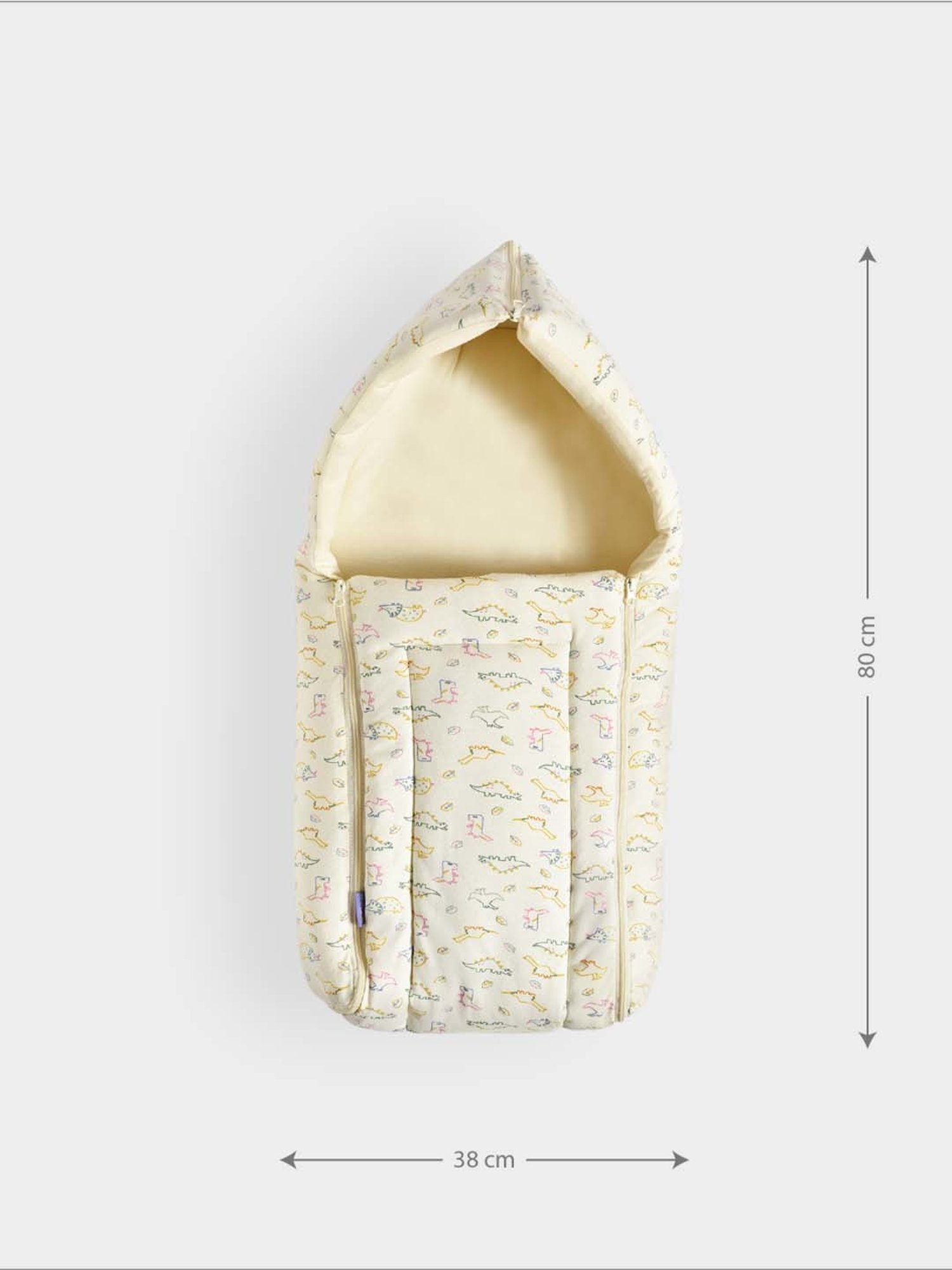 MiArcus Cream Cotton 180 GSM Baby Nest