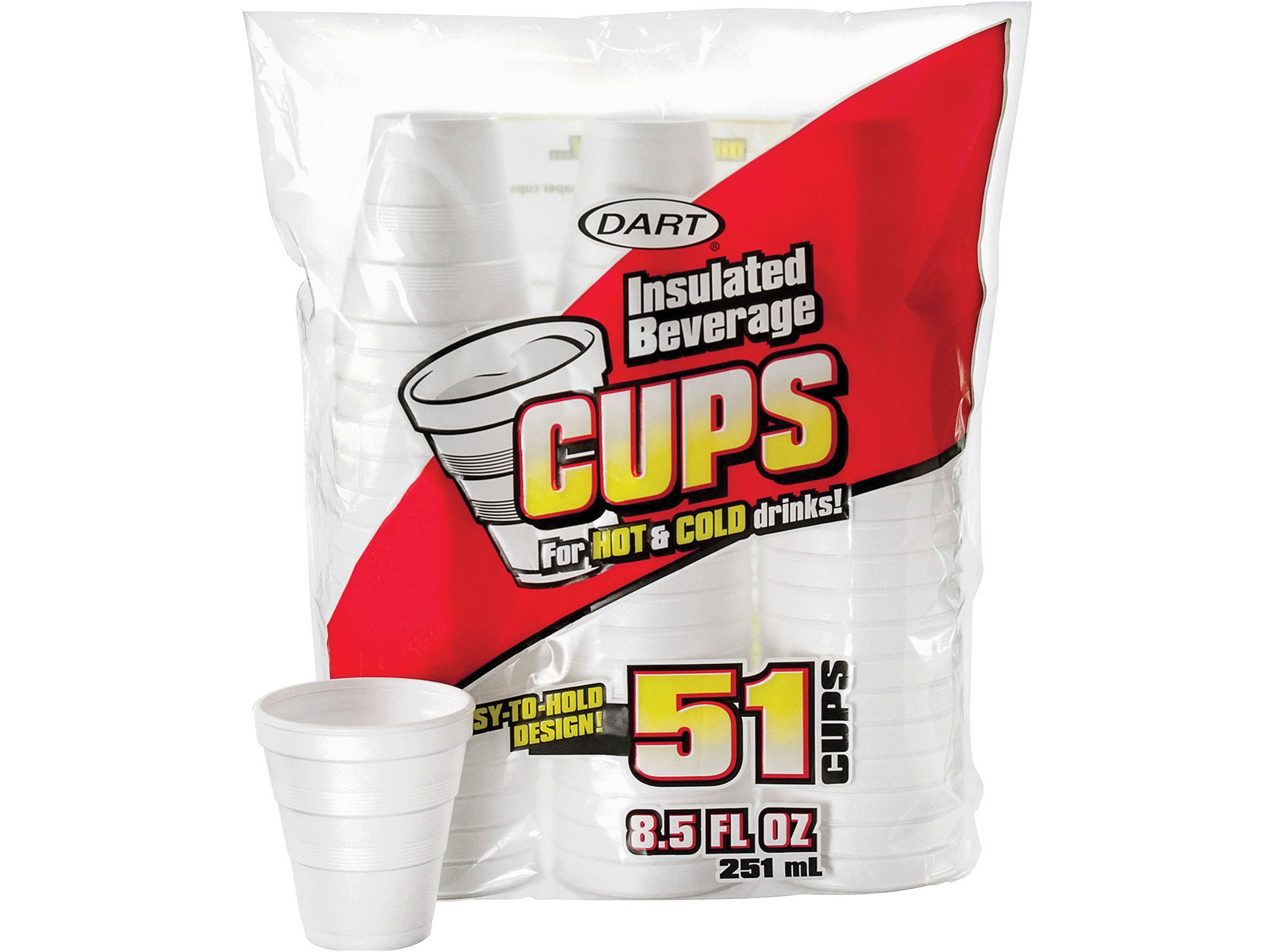 Dart 8RP51CT Insulated 8.50 fl. oz. Beverage Cups