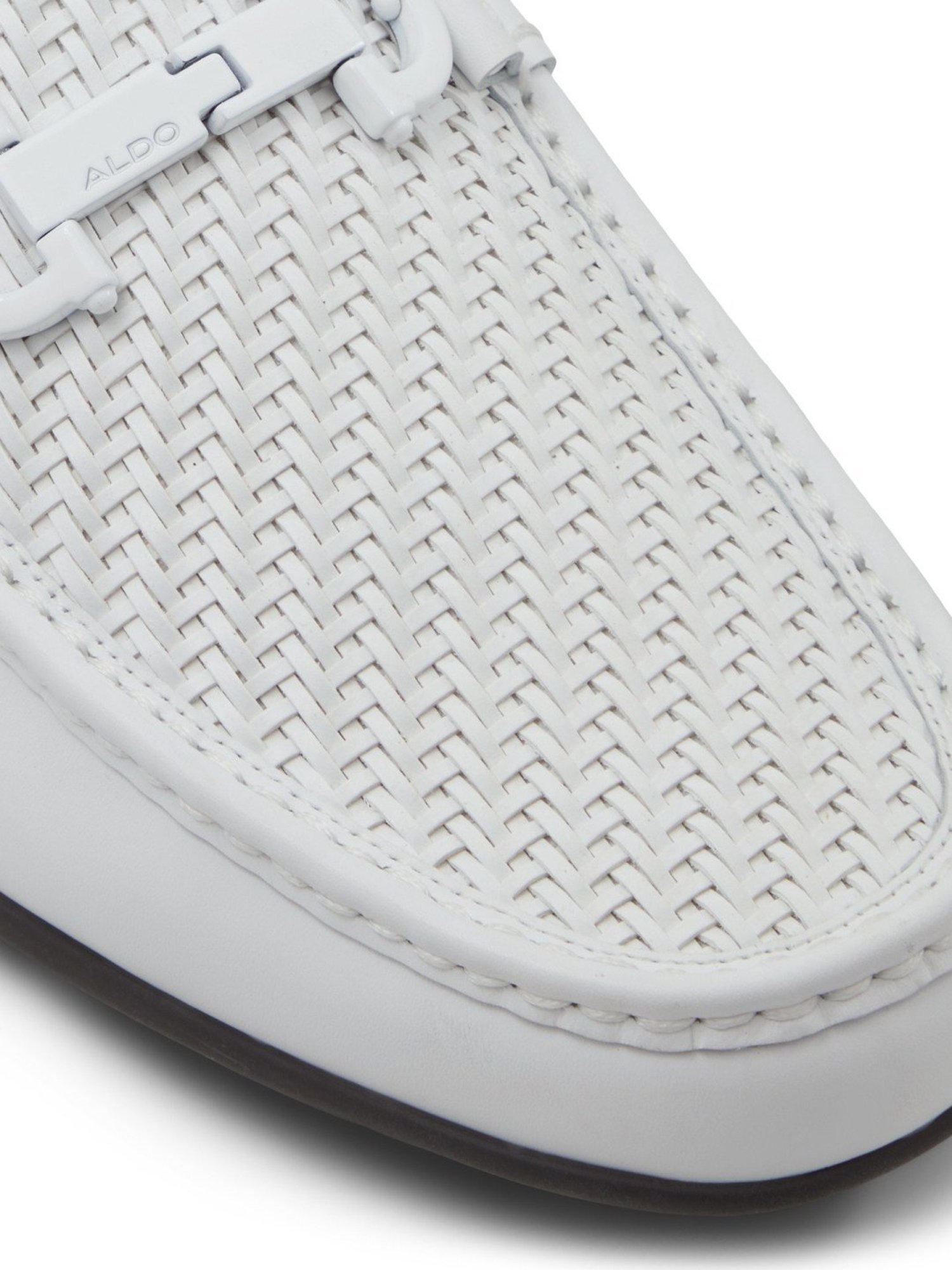 Aldo Men's Orlovoflexx White Loafers