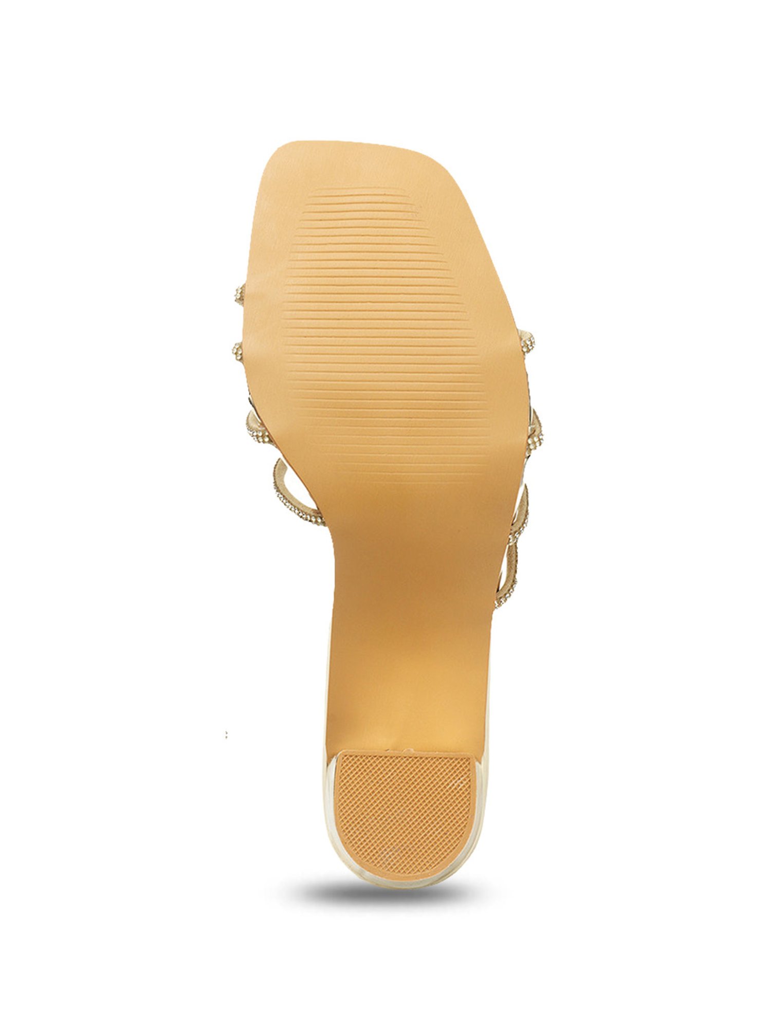 Iconics Women's Golden Casual Sandals