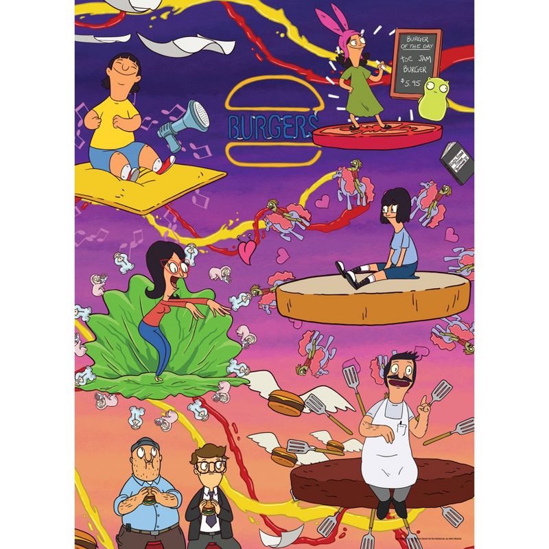 USAopoly Bob's Burgers: Burger Dreams Jigsaw Puzzle - 1000pc