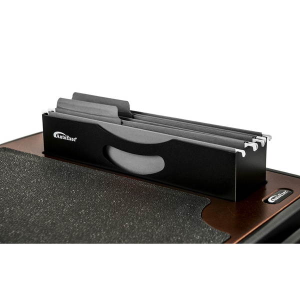 AutoExec AUE26007 Efficiency FileMaster Car Desk Mahogany Finish with Built-in 200 Watt Power Inverter and Tablet Mount
AESFile-02-Tablet MAH