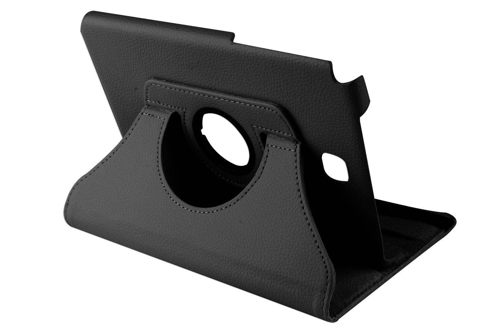 Hellfire Trading PU Leather Case 360 Rotating for Samsung Galaxy Tab A 8 T350 8" - Purple