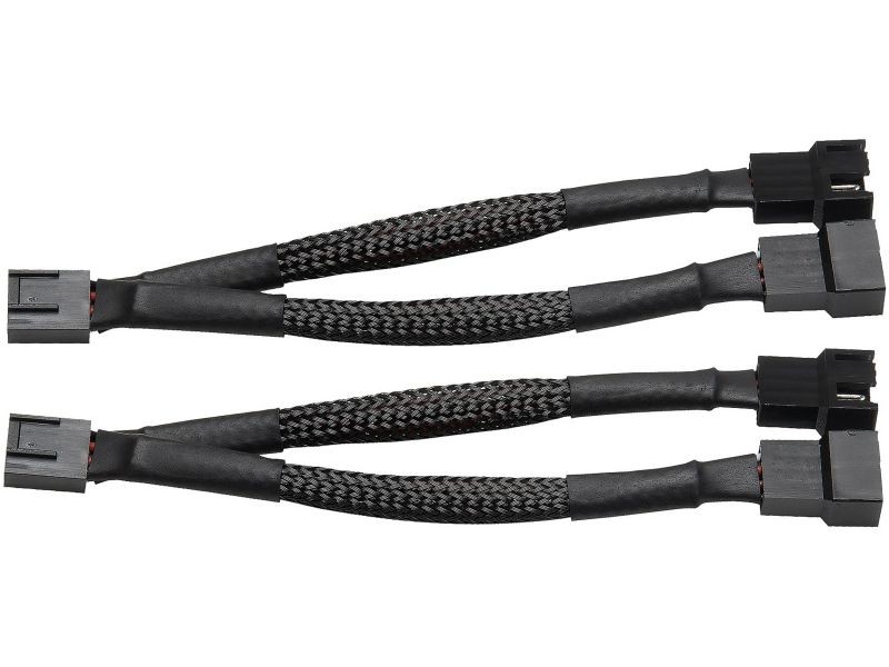 Graphics Card 6+2Pin 8Pin Male to Male Adapter Power Cable for Great Wall Dragon Module Power Supply with Net Cover,Black,about 58cm