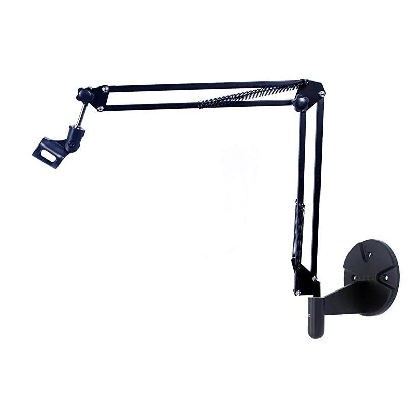 Wall Mount Suspension Mic Stand Clip for Blue Yeti SnowballRadio Broadcasting VoiceOver Sound StagesTV StationsYoutube