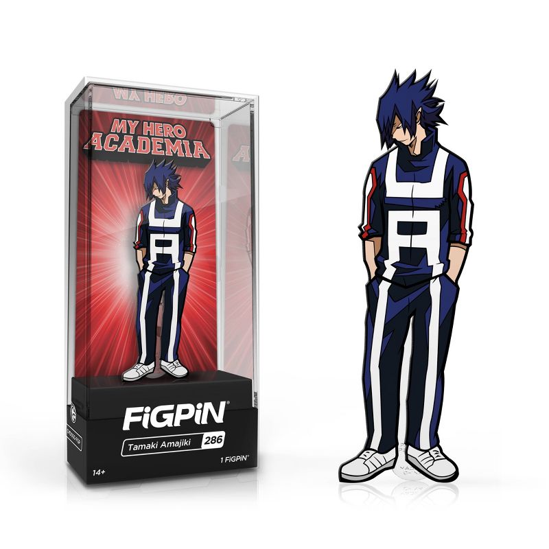My Hero Academia 3" Collector Case FiGPiN - Tamaki Amajiki Academy Outfit