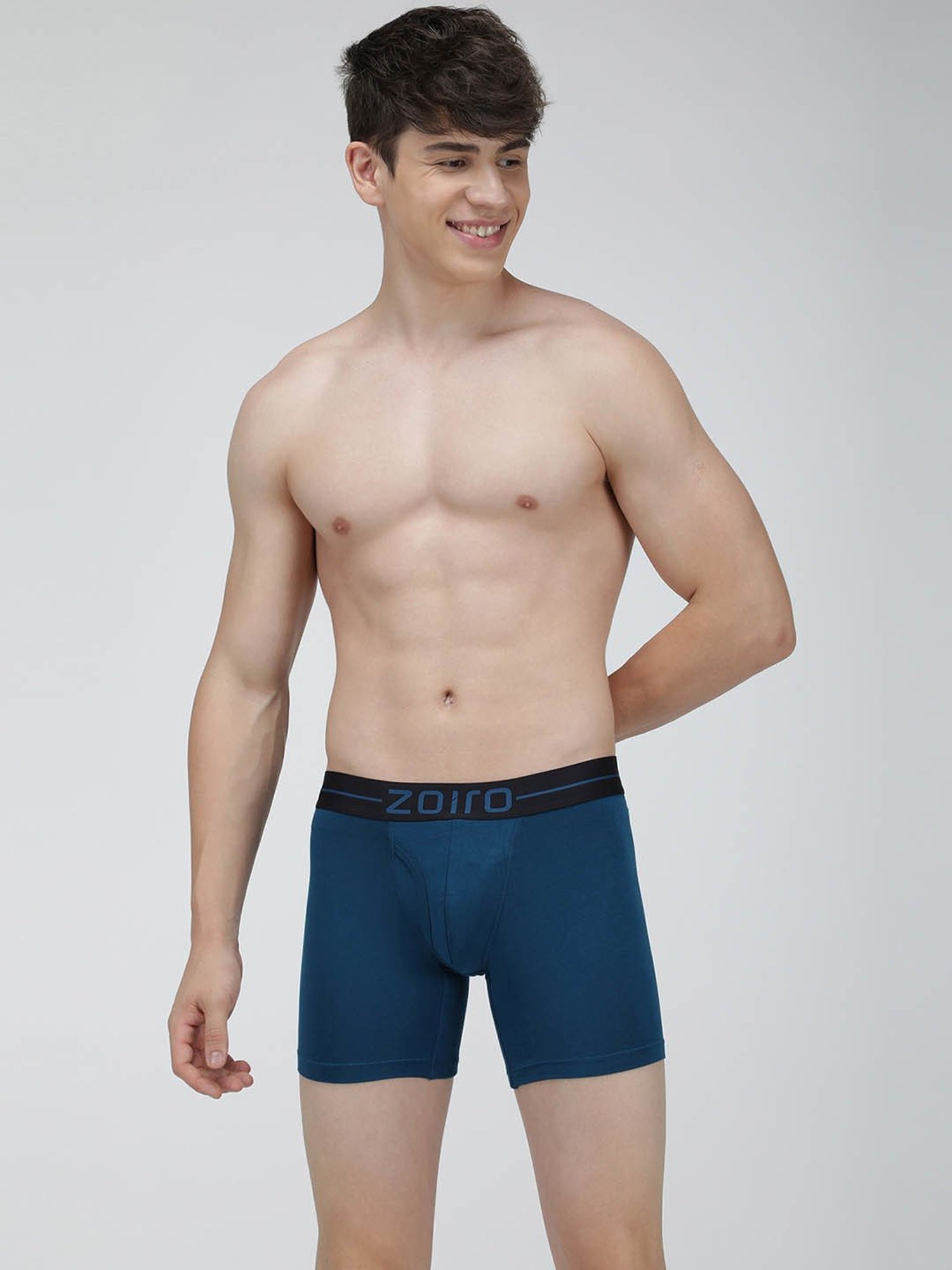 Zoiro Blue Opal Regular Fit Trunks