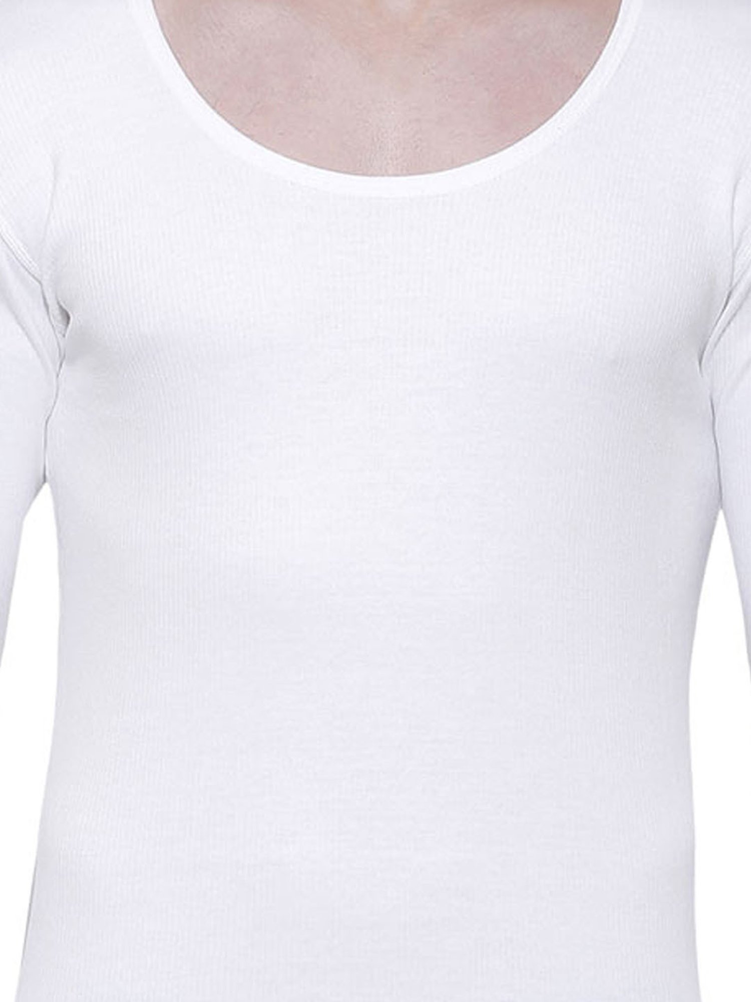 Bodycare White Regular Fit Thermal Top