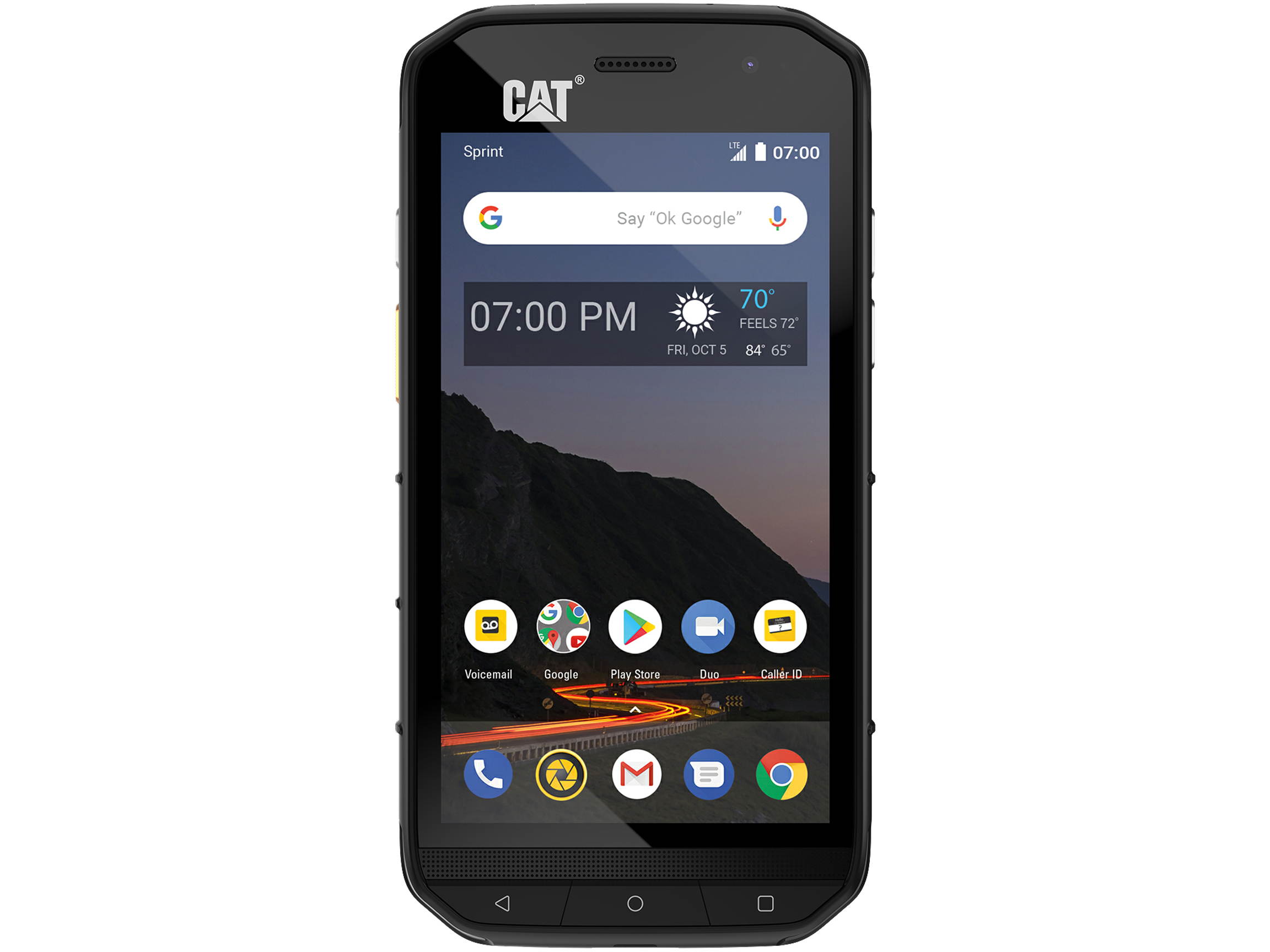 CAT S48c 4G LTE Cell Phone 5" Black 64GB 4GB RAM