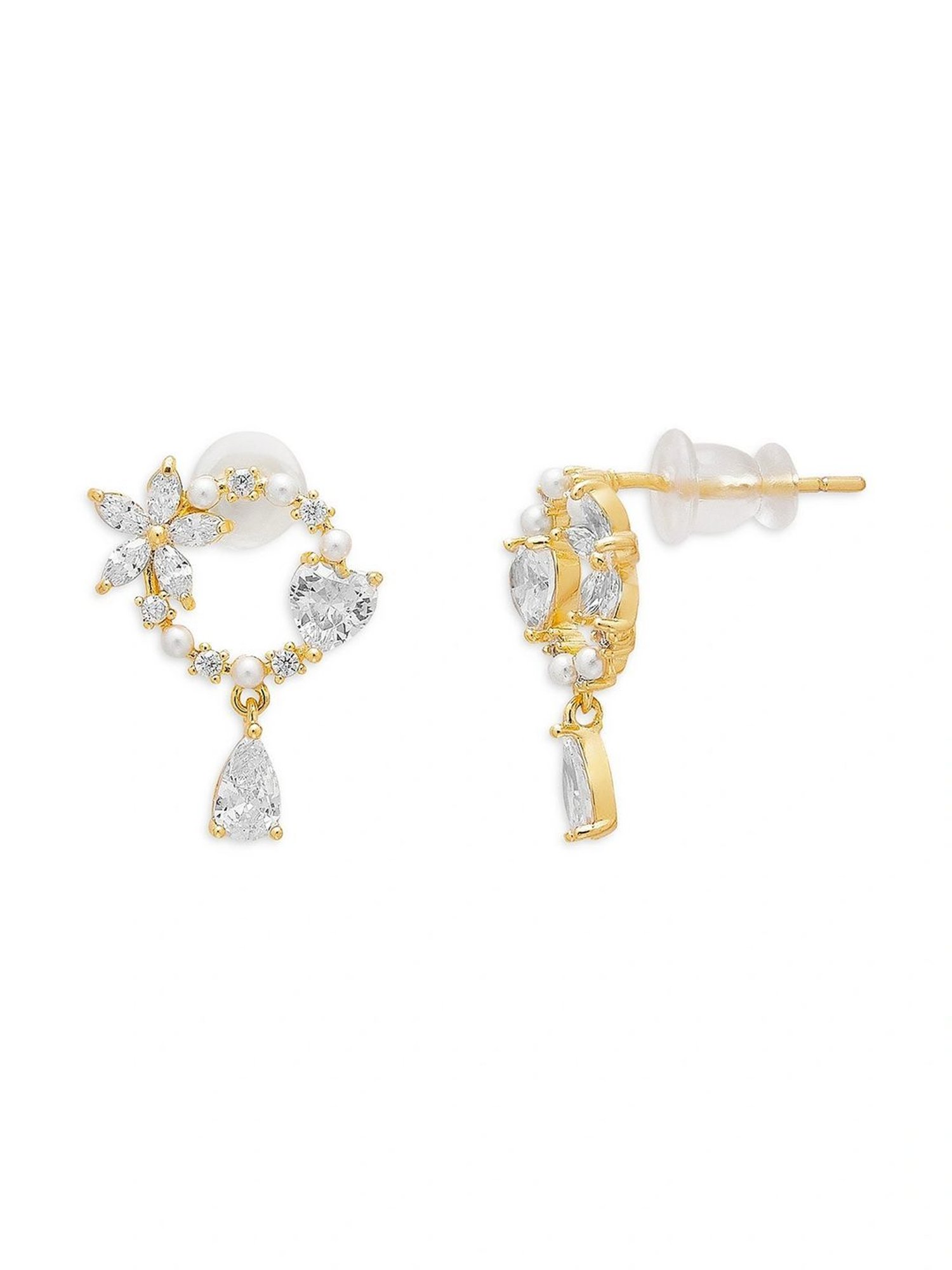 Zavya 92.5 Sterling Silver Earrings