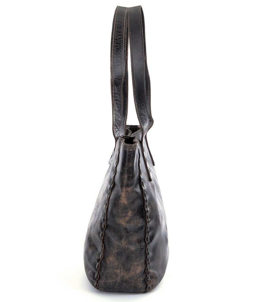 Bed Stu Stevie Leather Pick Stitch Tote Bag