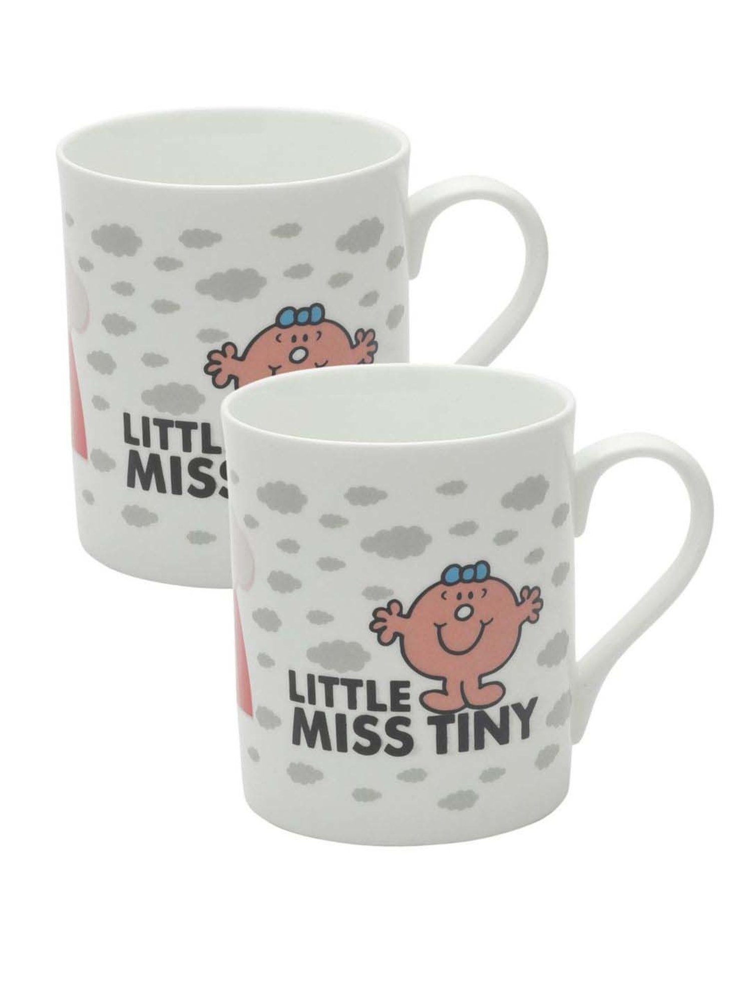 Clay Craft Multicolor Fine Ceramic Abstract Milk Mug 350 ml - 2 Pc