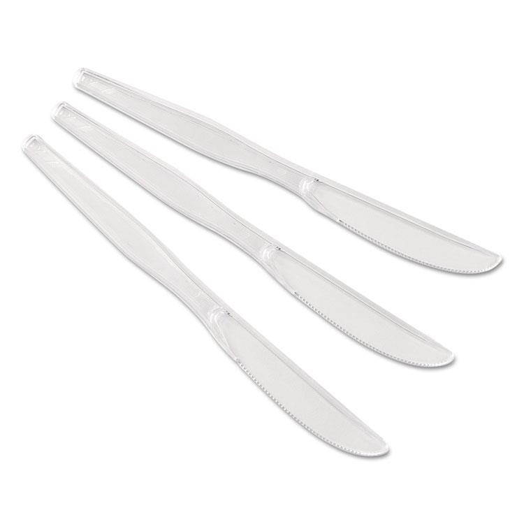 DIXIE KH017  Disposable Knife, Crystal, Heavy Weight, PK1000