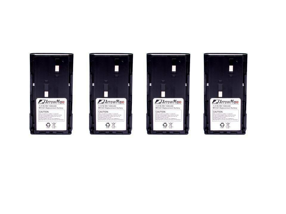 4 pcs 1600mAh Ni-MH Radio Battery for Hytera TC-265 TC-268 TC-268S TC-365