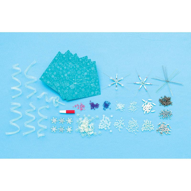 Creativity for Kids Beaded Snowflake Ornaments