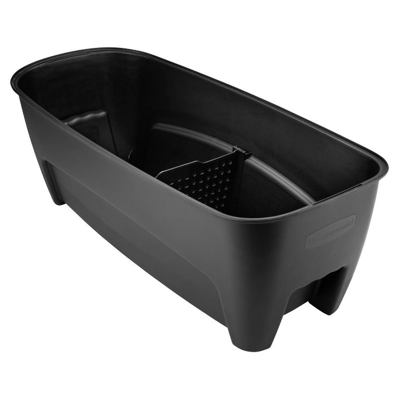 DU-HA 10410 Secure Under Seat Interior Heavy Duty Polyethylene Storage Organizer Compartment for Guns, Tools, and Valuables with Lockable Lid, Black