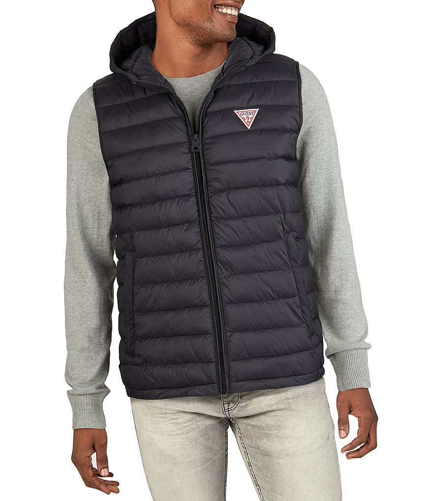 Guess Lightweight Puffer Hooded Vest