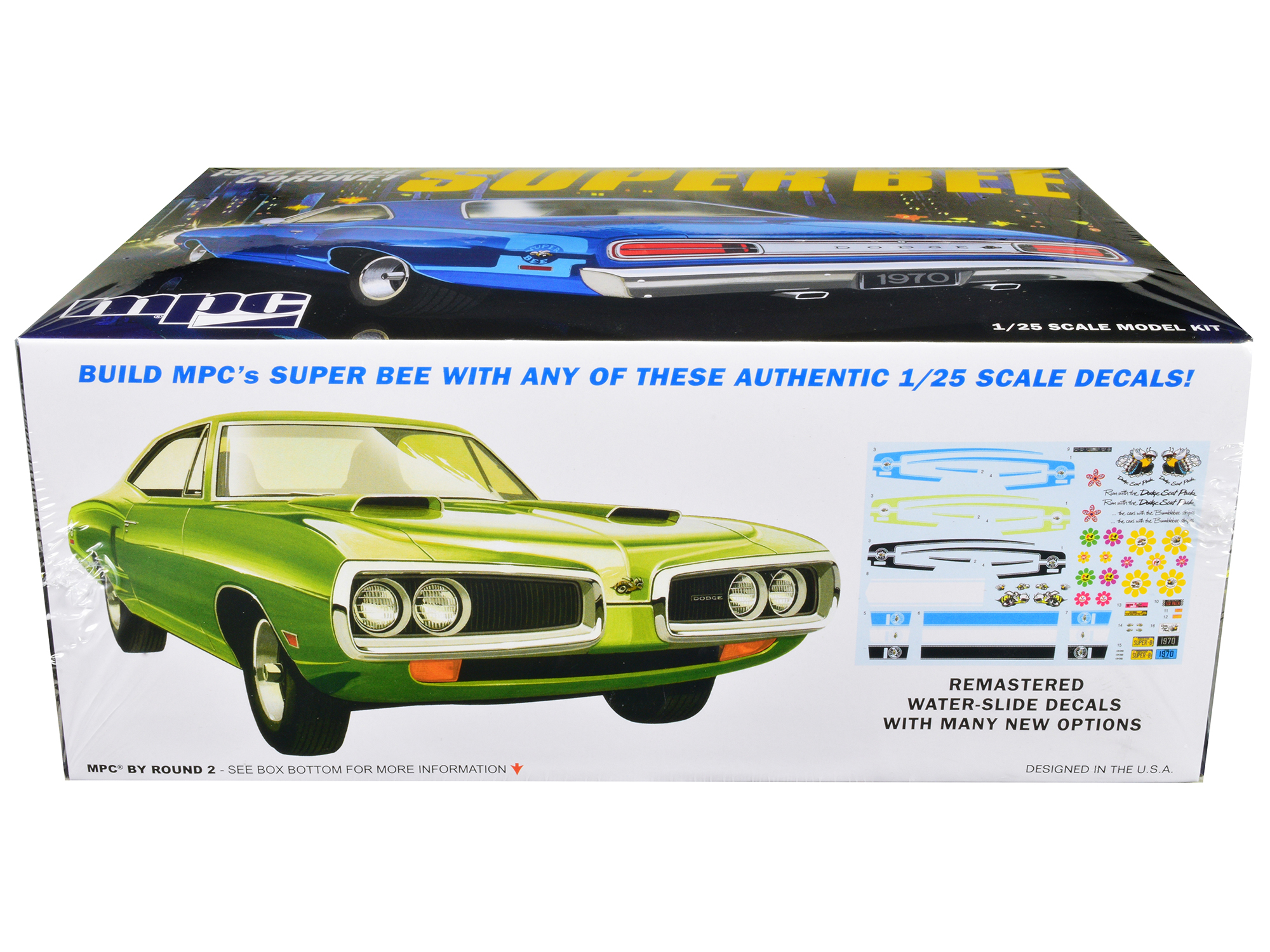 Level 4 Model Kit 1970 Dodge Challenger T/A "Streetburner" 2-in-1 Kit 1/24 Scale Model by Revell