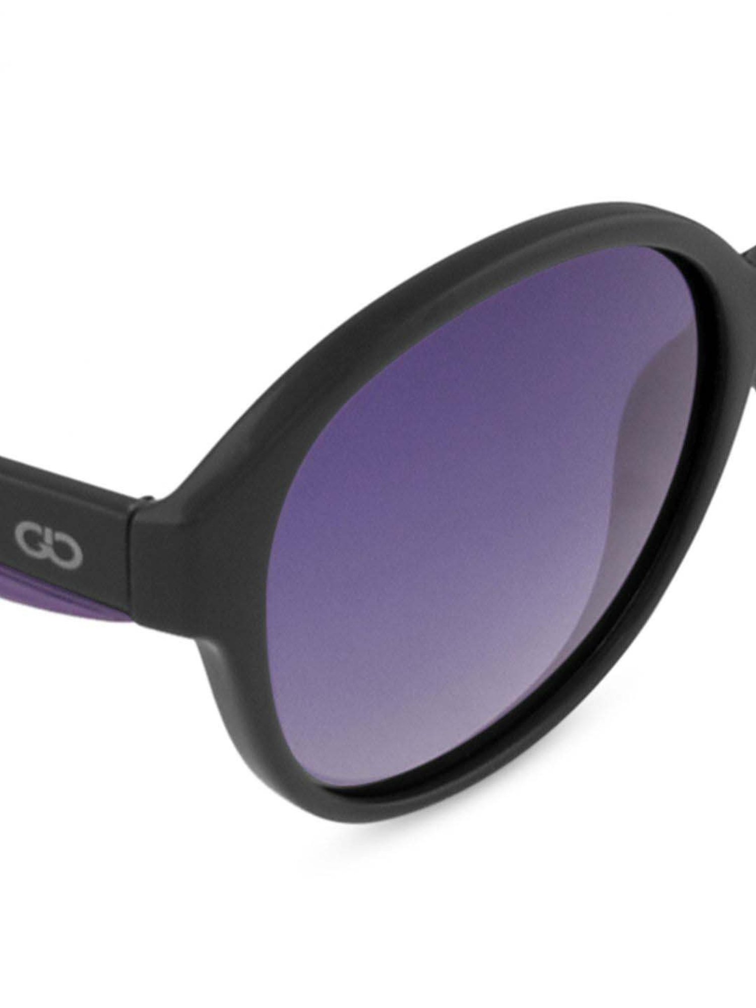 Gio Collection GM1004C01 Purple Round Sunglasses