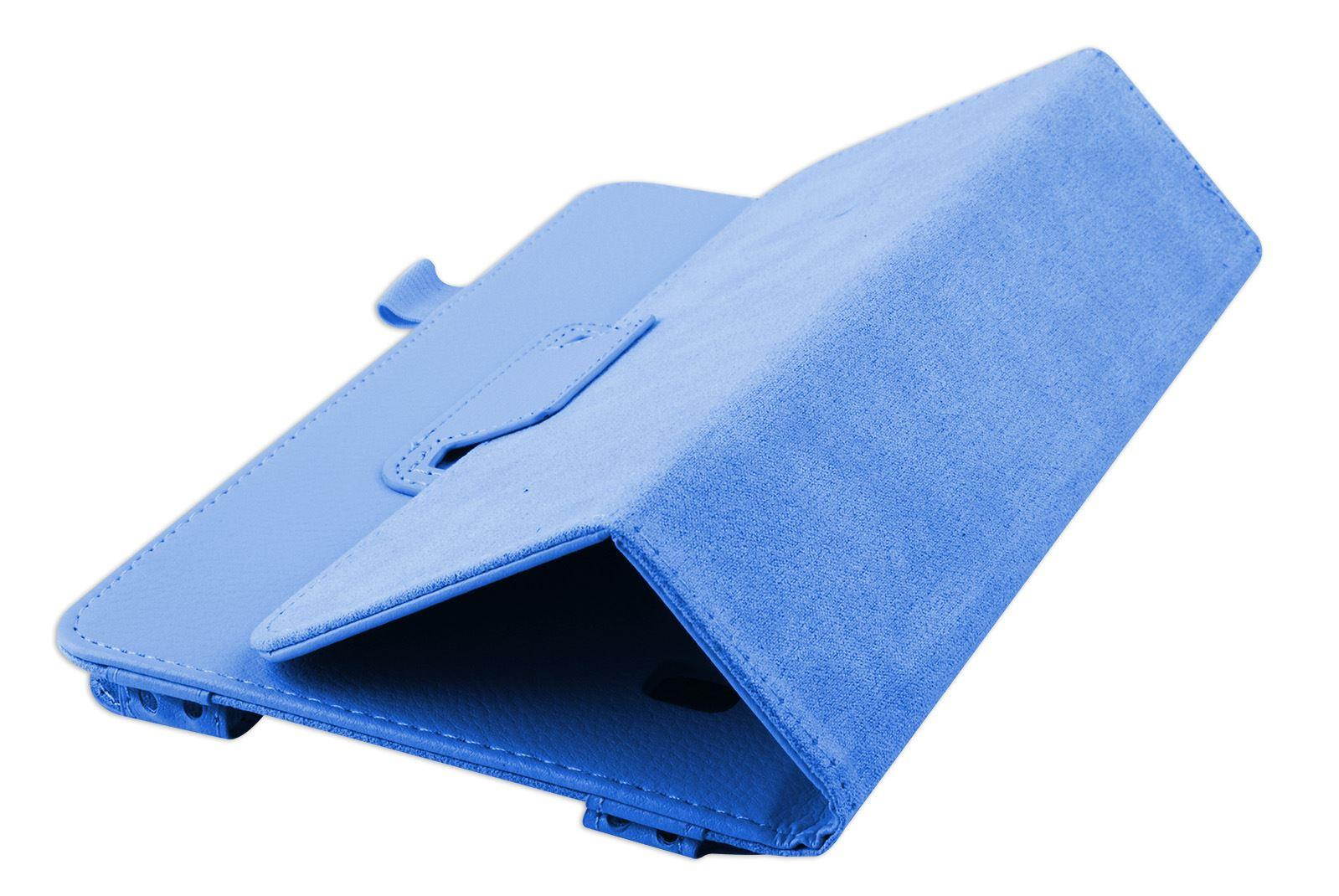 Hellfire Trading Magnetic PU Leather Case Cover for Samsung Galaxy Tab 4 8" T330 - Black