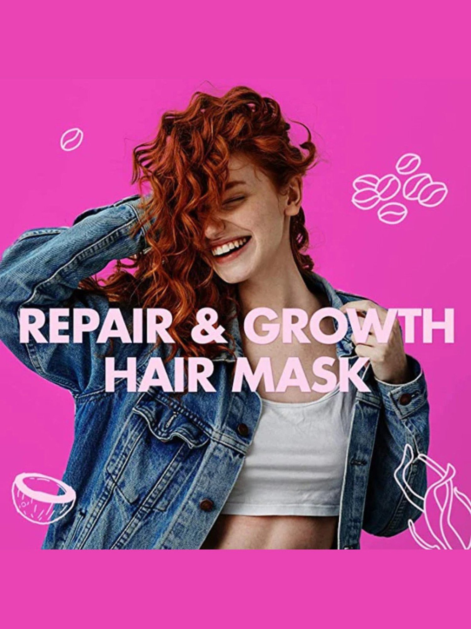 Umberto Giannini Curl Magic Repair & Grow Curl Treatment Mask - 210 ml