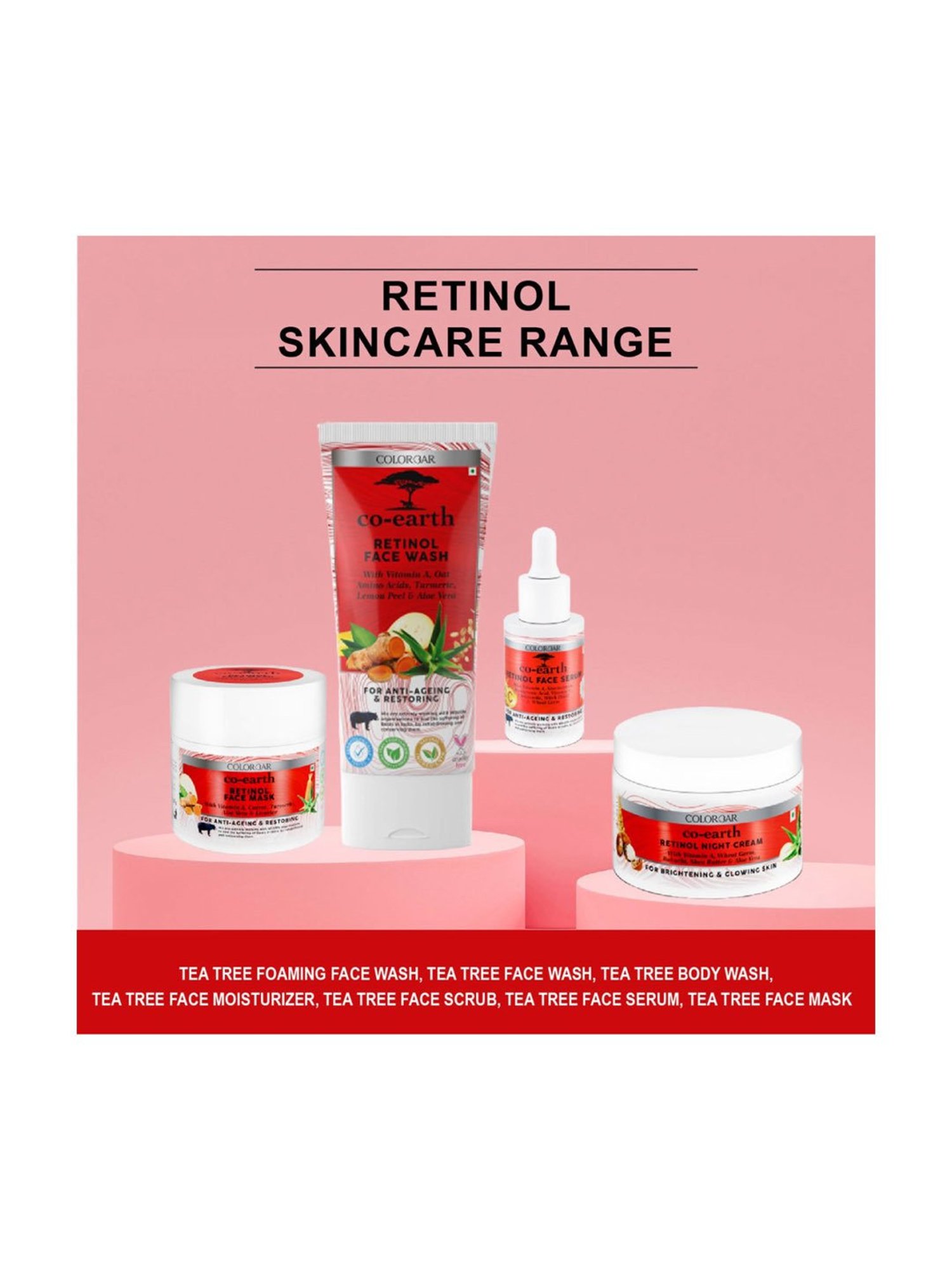 Colorbar Co-earth Retinol Face Mask - 100 gm