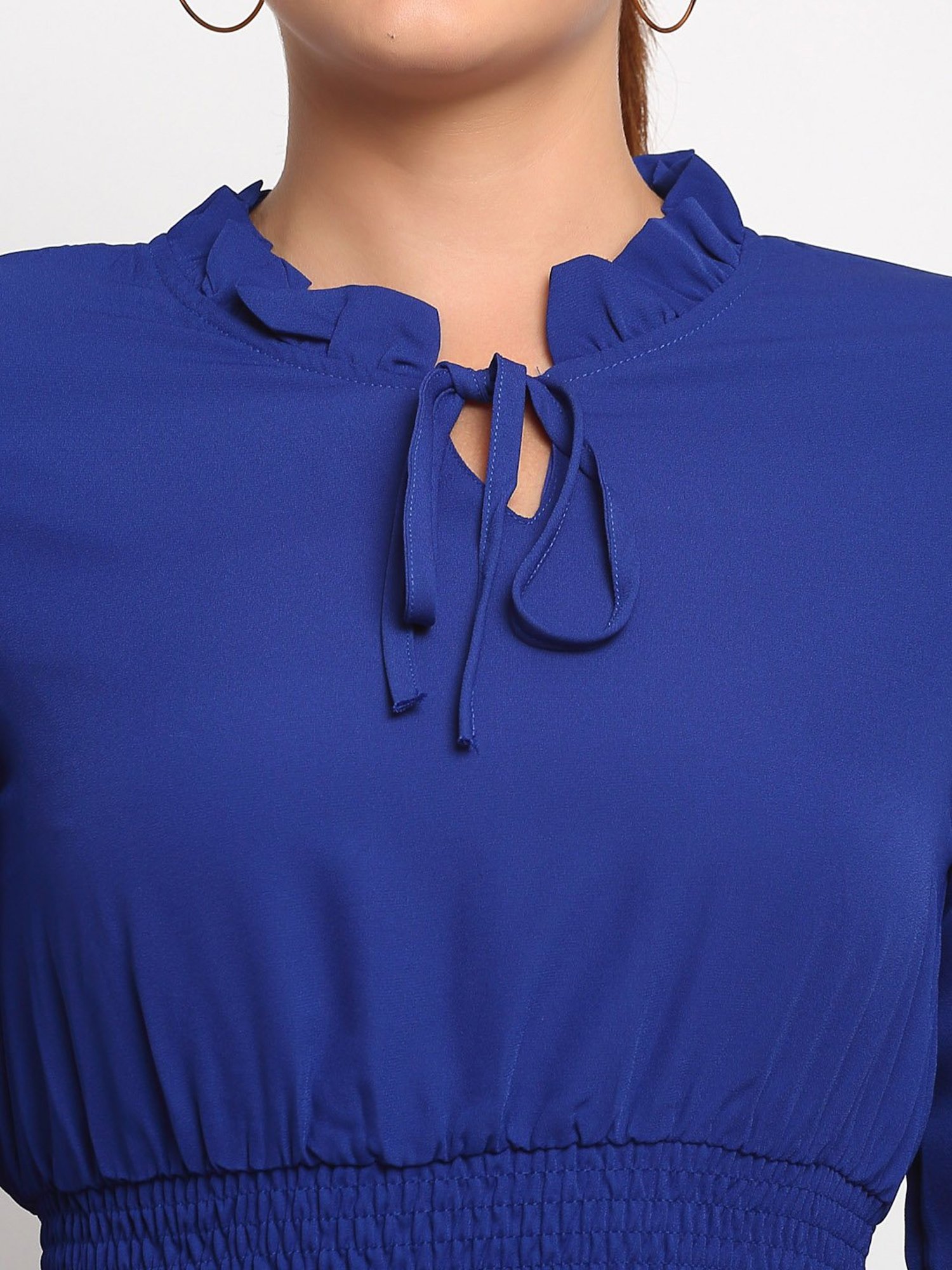 Global Republic Blue Slim Fit Dress