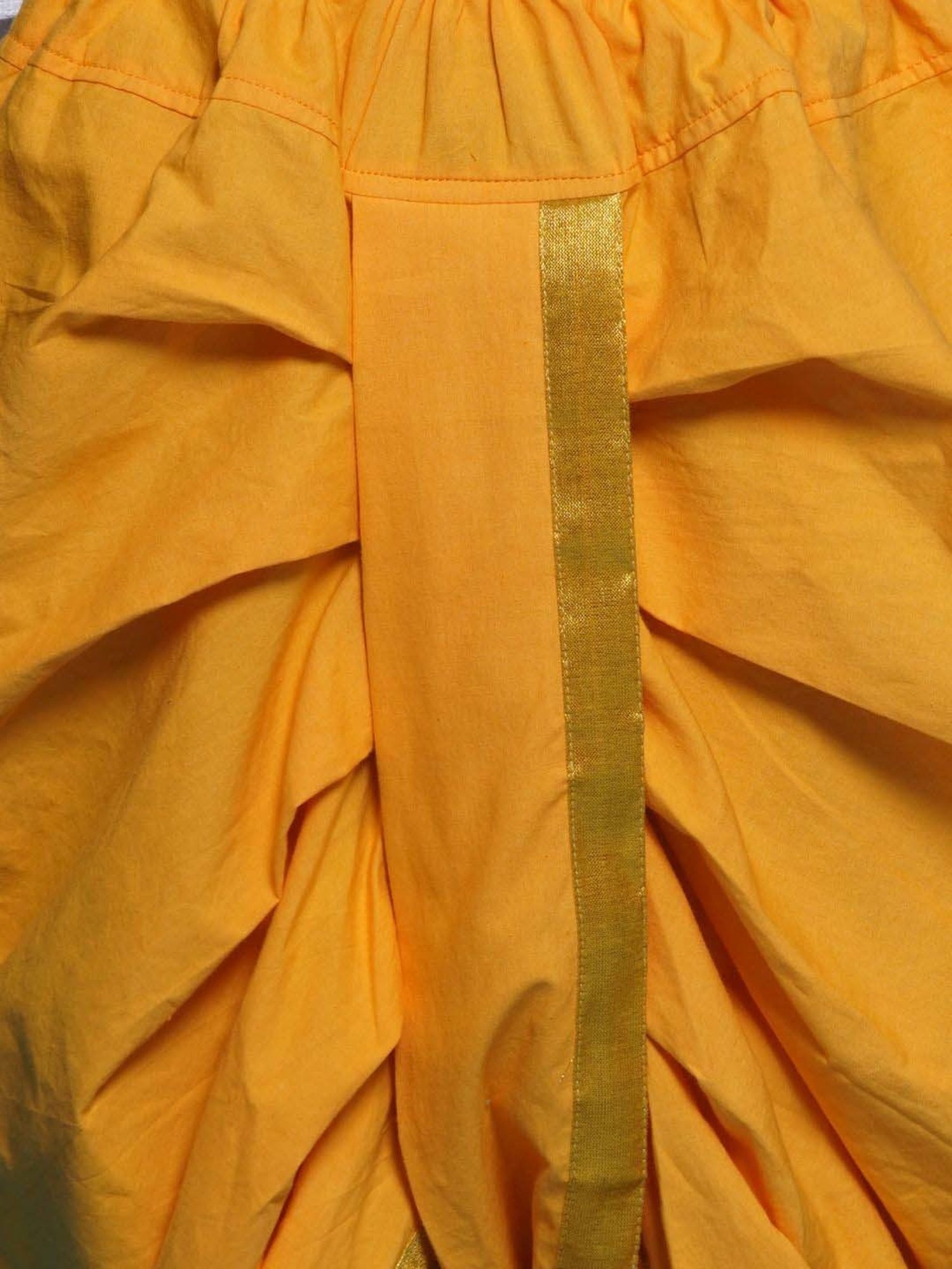 Little Bansi Boys Yellow Embroidery Full Sleeves Kurta Set