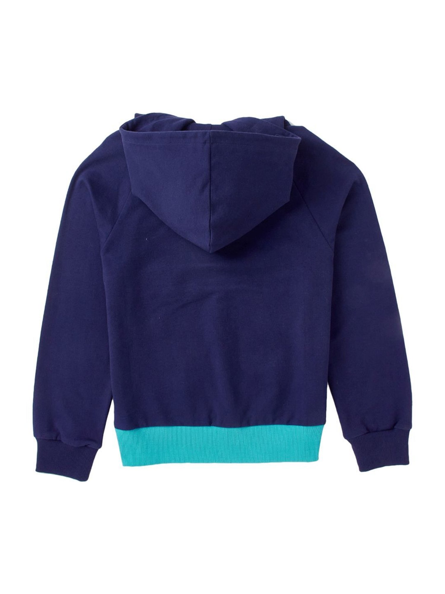 Cub McPaws Kids Blue Cotton Printed Full Sleeves Sweatshirt