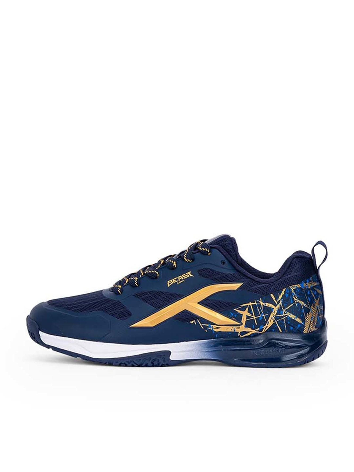 Hundred Men's Beast Max Navy Indoor Court Shoes