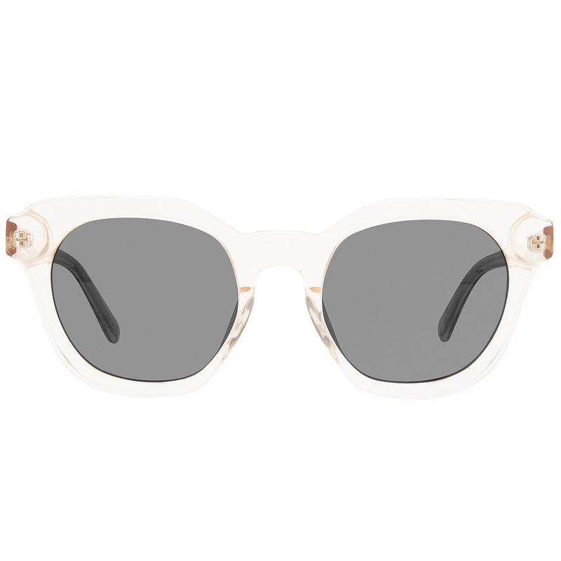 Priv'e Revaux The Autumn  Womens Round Polarized Sunglasses Champagne 51mm